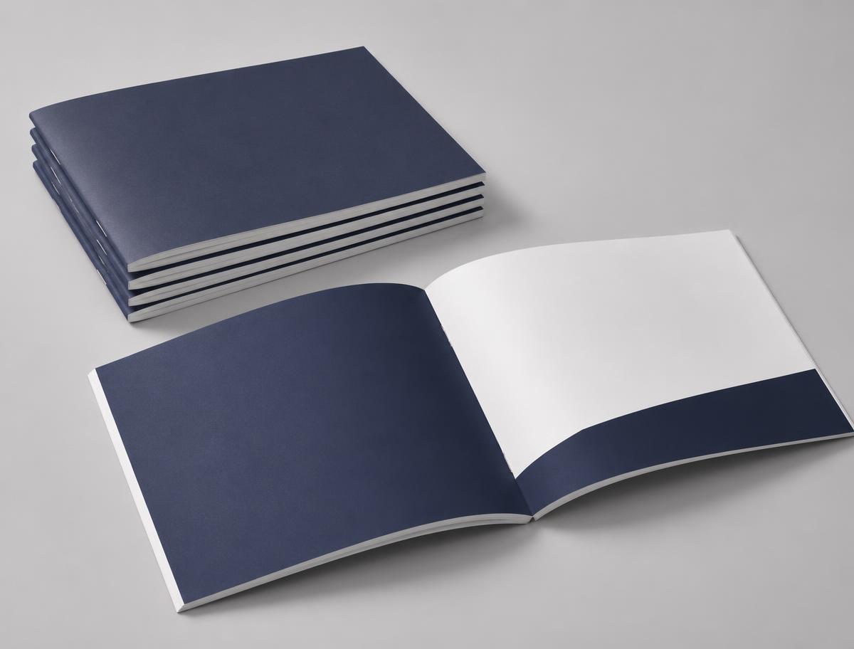 Bound presentation booklets produced by Khunrut Printing